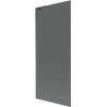 Mexen Next L Badewannenfaltwand 1-teilig 80 x 150 cm, grafit, gebürstet Gun Gray - 895-080-000-03-40-66