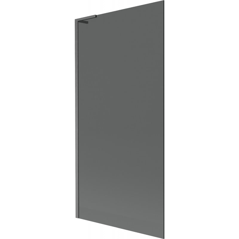 Mexen Next L Duschwand 1-flügelig 90 x 150 cm, Graphit, gebürstetes Gun Gray - 895-090-000-03-40-66