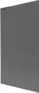 Mexen Next L Badewannenabtrennung 1-flügelig 100 x 150 cm, grafit, gebürstetes Gun Gray - 895-100-000-03-40-66