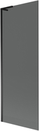 Mexen Next L Badewannenwand 1-flügelig 70 x 150 cm, grafit, schwarz - 895-070-000-03-40-70