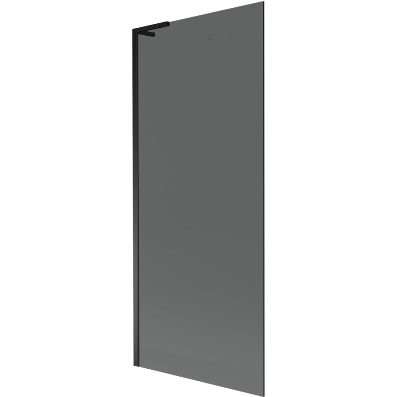Mexen Next L Badewannenfaltwand 1-flügelig 80 x 150 cm, Graphit, Schwarz - 895-080-000-03-40-70