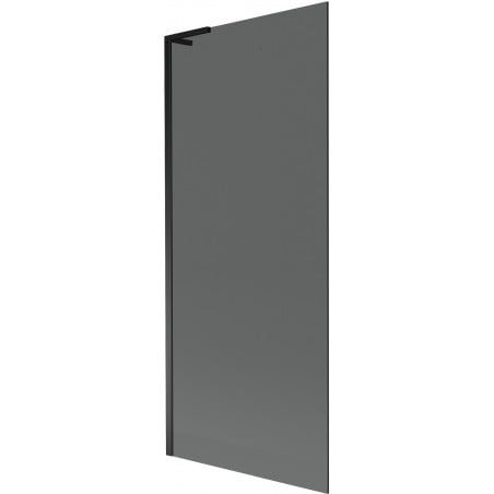 Mexen Next L Badewannenfaltwand 1-flügelig 80 x 150 cm, Graphit, Schwarz - 895-080-000-03-40-70