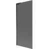 Mexen Next L Badewannenfaltwand 1-flügelig 80 x 150 cm, Graphit, Schwarz - 895-080-000-03-40-70