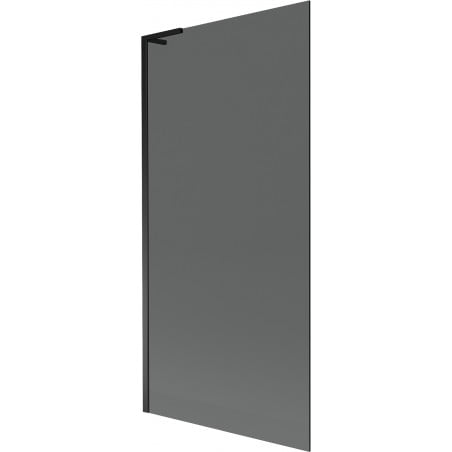 Mexen Next L Badewannenabtrennung 1-flügelig 90 x 150 cm, Graphit, Schwarz - 895-090-000-03-40-70
