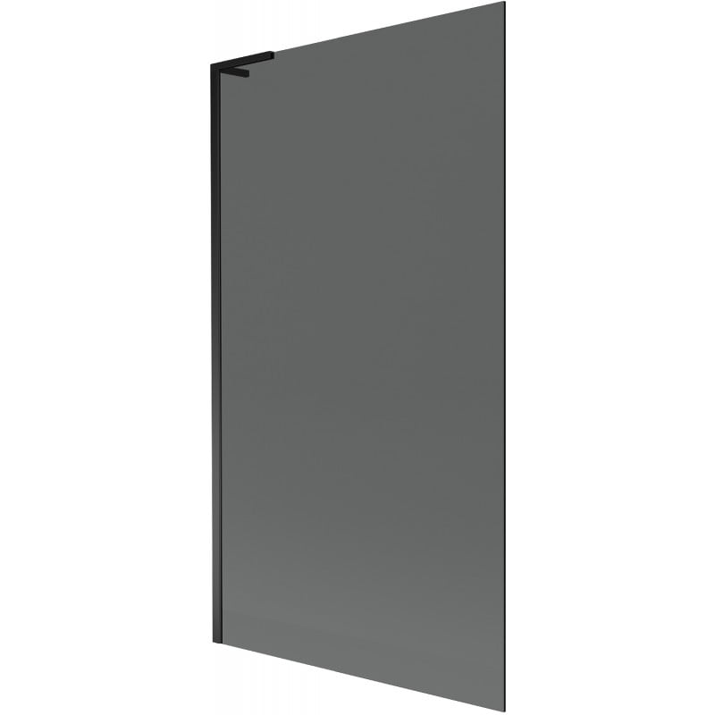 Mexen Next L Badewannen-Faltwand 1-flügelig 100 x 150 cm, Graphit, Schwarz - 895-100-000-03-40-70