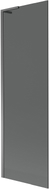 Mexen Next L Duschabtrennung 1-flügelig 60 x 150 cm, Graphit, Gun Metal - 895-060-000-03-40-95