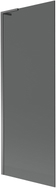 Mexen Next L Badewannenwand 1-flügelig 70 x 150 cm, grafit, Gun Metal - 895-070-000-03-40-95