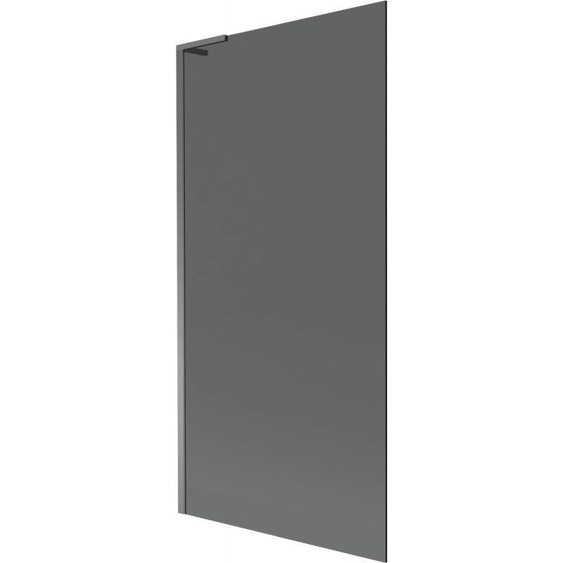 Mexen Next L Badewannenfaltwand 1-flügelig 90 x 150 cm, graphit, Gun Metal - 895-090-000-03-40-95