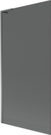 Mexen Next L Badewannenfaltwand 1-flügelig 90 x 150 cm, graphit, Gun Metal - 895-090-000-03-40-95