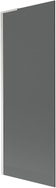 Mexen Next L Badewannenfaltwand 1-flügelig 70 x 150 cm, Graphit, gebürsteter Nickel - 895-070-000-03-40-97