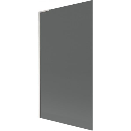 Mexen Next L Badewannenwand 1-flügelig 100 x 150 cm, grafit, gebürsteter Nickel - 895-100-000-03-40-97