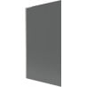 Mexen Next L Badewannenwand 1-flügelig 100 x 150 cm, grafit, gebürsteter Nickel - 895-100-000-03-40-97