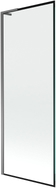 Mexen Next L Duschabtrennung 1-flügelig 70 x 150 cm, schwarzer Rahmen, Gun Metal - 895-070-000-03-70-95