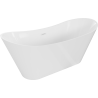 Mexen Celia freistehende Badewanne 170 x 75 cm, weiß, weißer Überlauf - 52331707500-20