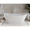 Mexen Celia freistehende Badewanne 170 x 75 cm, weiß, weißer Überlauf - 52331707500-20