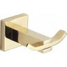 Mexen Vane doppelter Handtuchhaken, gold - 7020935-50
