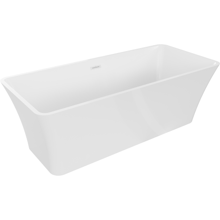 Mexen Tonia freistehende Badewanne 170 x 75 cm, weiß, weißer Überlauf - 52171707500-20