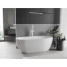 Mexen Eos freistehende Badewanne 170 x 75 cm, weiß, weißer Überlauf - 52471707500-20