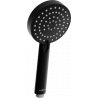 Mexen R-75 3-funktionaler Duschkopf, schwarz - 79575-70