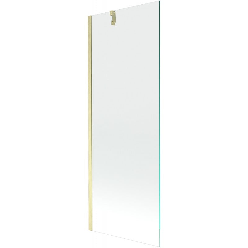 Mexen Next Badewannenabtrennung 1-flügelig 70 x 150 cm, transparent, gold gebürstet - 895-070-000-00-00-55