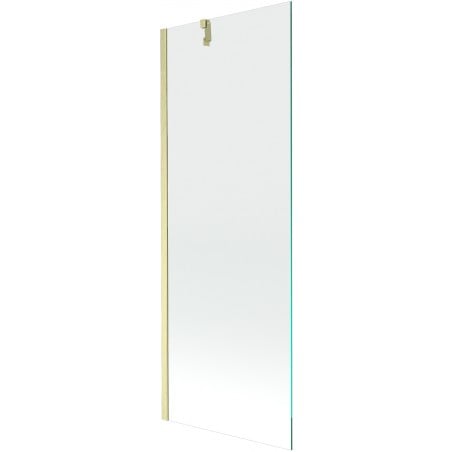 Mexen Next Badewannenabtrennung 1-flügelig 70 x 150 cm, transparent, gold gebürstet - 895-070-000-00-00-55