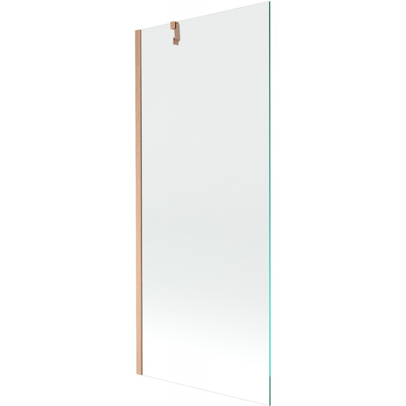 Mexen Next Duschwand 1-flügelig 80 x 150 cm, transparent, gebürstetes Kupfer - 895-080-000-00-00-65
