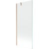 Mexen Next Duschwand 1-flügelig 80 x 150 cm, transparent, gebürstetes Kupfer - 895-080-000-00-00-65