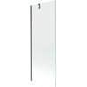 Mexen Next Badewannenfaltwand 1-flügelig 70 x 150 cm, transparent, gun gray gebürstet - 895-070-000-00-00-66