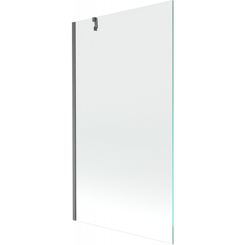 Mexen Next Duschabtrennung 1-flügelig 100 x 150 cm, transparent, gun gray gebürstet - 895-100-000-00-00-66