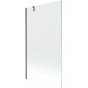 Mexen Next Duschabtrennung 1-flügelig 100 x 150 cm, transparent, gun gray gebürstet - 895-100-000-00-00-66
