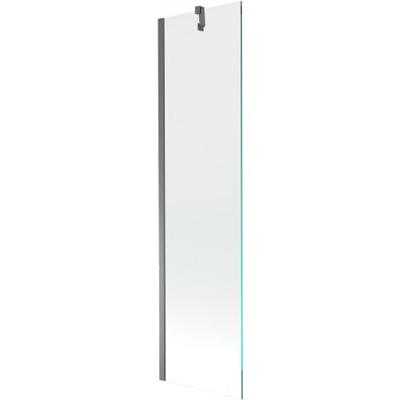 Mexen Next Duschabtrennung 1-flügelig 50 x 150 cm, transparent, Gun Metal - 895-050-000-00-00-95