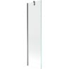 Mexen Next Duschabtrennung 1-flügelig 50 x 150 cm, transparent, Gun Metal - 895-050-000-00-00-95