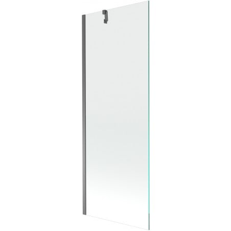 Mexen Next Badewannenfaltwand 1-flügelig 70 x 150 cm, transparent, Gun Metal - 895-070-000-00-00-95