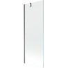 Mexen Next Badewannenfaltwand 1-flügelig 70 x 150 cm, transparent, Gun Metal - 895-070-000-00-00-95