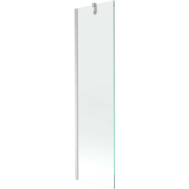 Mexen Next Badewannenwand 1-flügelig 50 x 150 cm, transparent, gebürsteter Nickel - 895-050-000-00-00-97