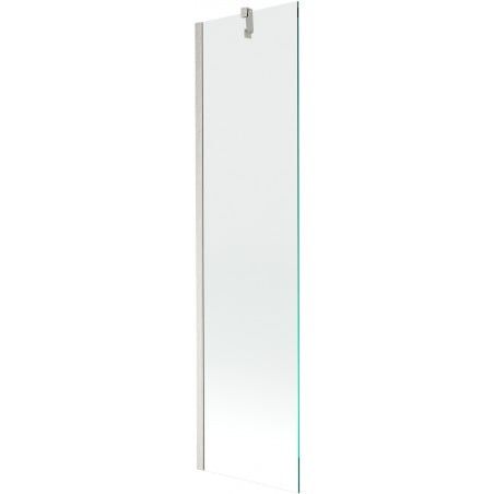 Mexen Next Badewannenwand 1-flügelig 50 x 150 cm, transparent, gebürsteter Nickel - 895-050-000-00-00-97
