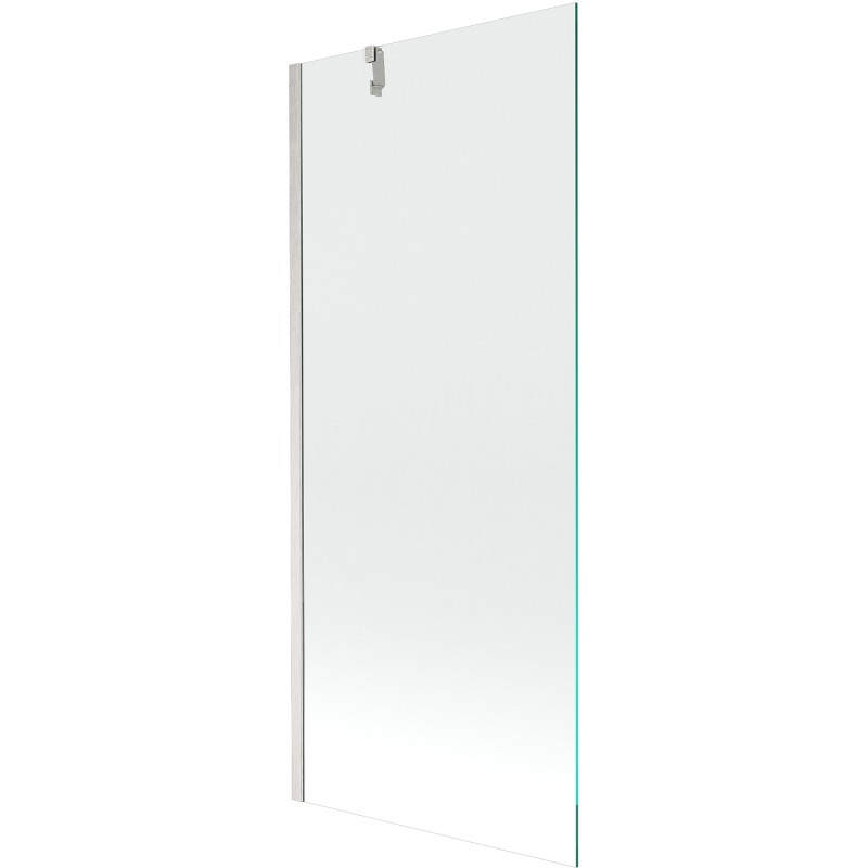Mexen Next Duschabtrennung 1-flügelig 80 x 150 cm, transparent, gebürsteter Nickel - 895-080-000-00-00-97