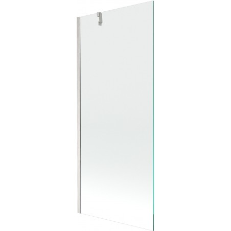 Mexen Next Duschabtrennung 1-flügelig 80 x 150 cm, transparent, gebürsteter Nickel - 895-080-000-00-00-97