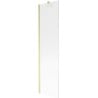 Mexen Next Badewannenfaltwand 1-flügelig 50 x 150 cm, Streifen, gebürstetes Gold - 895-050-000-00-09-55