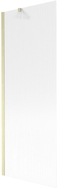 Mexen Next Duschabtrennung 1-flügelig 70 x 150 cm, gestreift, gold gebürstet - 895-070-000-00-09-55