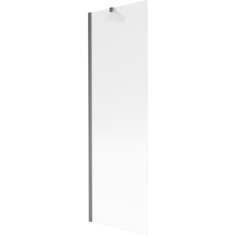 Mexen Next Duschwand 1-flügelig 60 x 150 cm, Streifen, gebürstet Gun Gray - 895-060-000-00-09-66