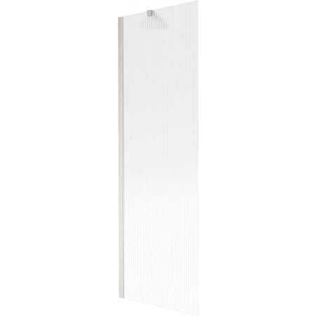 Mexen Next Wannenschirm 1-flügelig 60 x 150 cm, Streifen, gebürsteter Nickel - 895-060-000-00-09-97