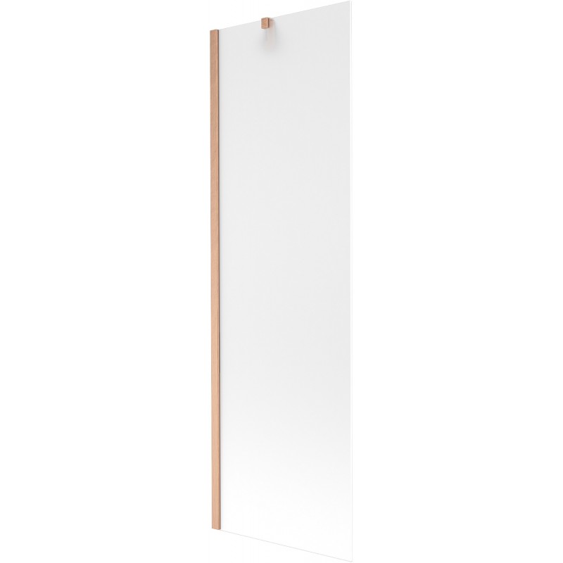 Mexen Next Duschabtrennung 1-flügelig 60 x 150 cm, satiniert, gebürstetes Kupfer - 895-060-000-00-30-65