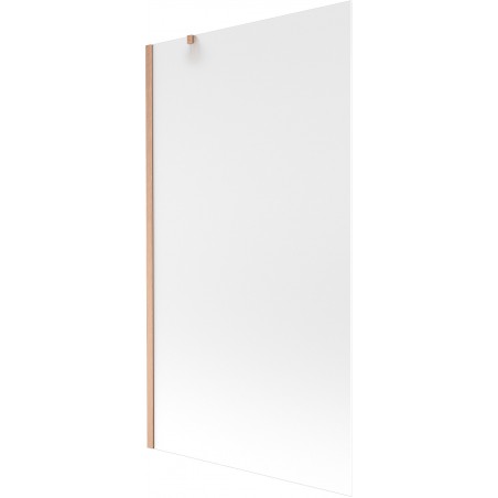 Mexen Next Badewannenfaltwand 1-flügelig 100 x 150 cm, matt, gebürstetes Kupfer - 895-100-000-00-30-65