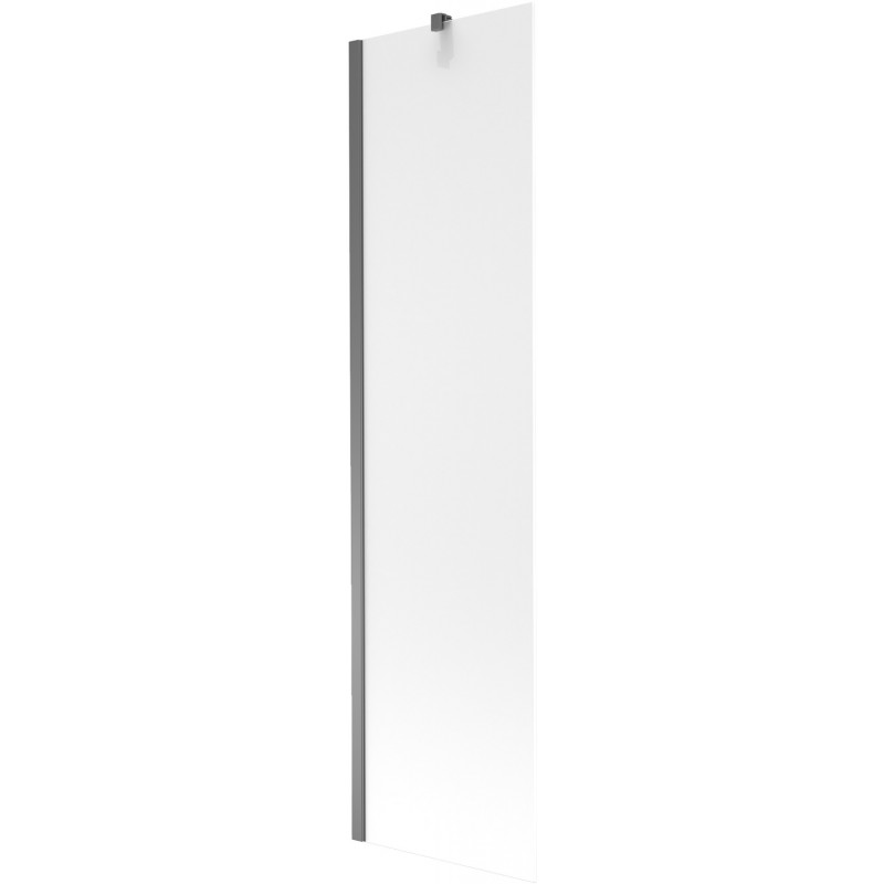 Mexen Next Duschwand, 1-flügelig, 50 x 150 cm, gefrostet, Gun Metal - 895-050-000-00-30-95