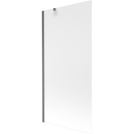 Mexen Next Duschwand 1-flügelig 90 x 150 cm, matt, gebürstetes Gun Gray - 895-090-000-00-30-66