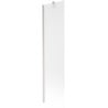 Mexen Next Duschwand einteilig 50 x 150 cm, matt, gebürstetes Nickel - 895-050-000-00-30-97