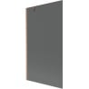 Mexen Next Wannenspritzschutz 1-flügelig 100 x 150 cm, Graphit, gebürstetes Kupfer - 895-100-000-00-40-65