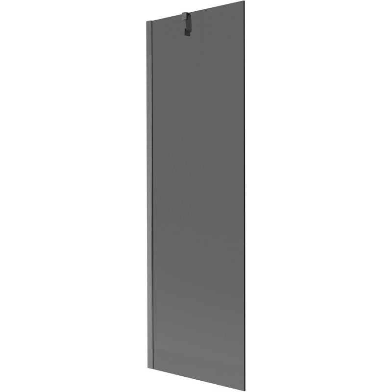Mexen Next Badewannenfaltwand 1-flügelig 60 x 150 cm, grafit, gebürstetes Gun Gray - 895-060-000-00-40-66