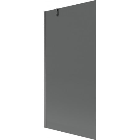 Mexen Next Duschabtrennung 1-flügelig 90 x 150 cm, Graphit, gebürstetes Gun Gray - 895-090-000-00-40-66
